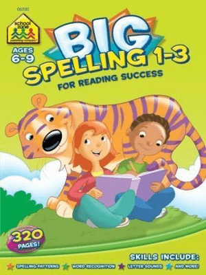 BIG Spelling Grades 1-3 Workbook