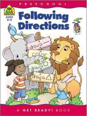 Following Directions ages 3-5 Grade P