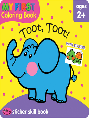 Toot Toot My First Coloring Book