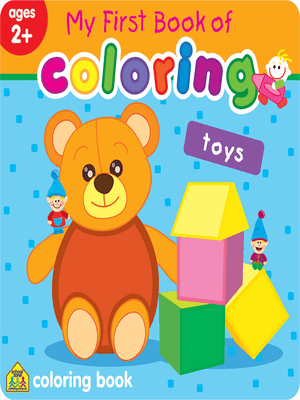 My First Book of Coloring Toys
