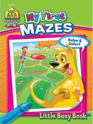 My First Mazes Little Busy Book