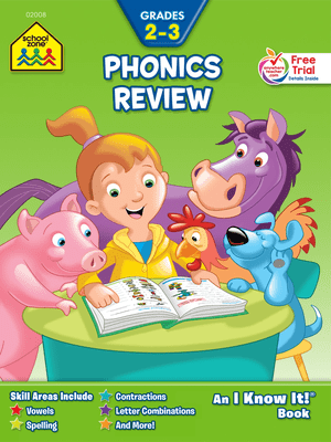 Phonics Review 2-3 Workbook
