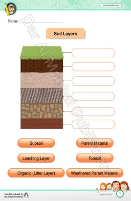 Soil Layers 2 | Science WorkSheets